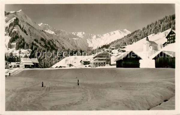 Bad-Mittelberg Baad-Mittelberg Kleinwalsertal AT mit Sterzeljoch