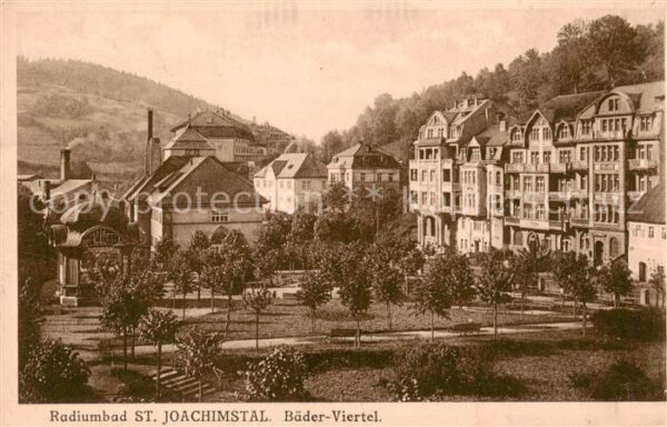 St Joachimsthal Jachymov CZ Baeder Viertel