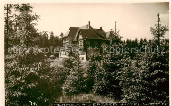 Hermsdorf Bad Riesengebirge PL Hotel Wettin