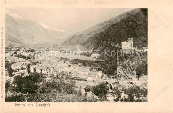 Landeck  Tirol AT Panorama