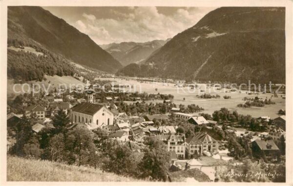 Schruns Vorarlberg Panorama