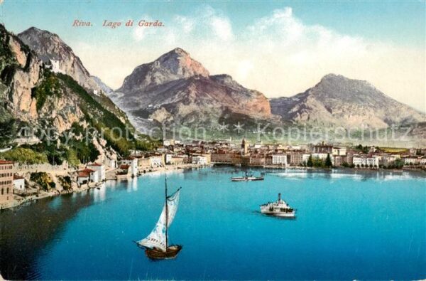 Riva  del Garda IT Panorama