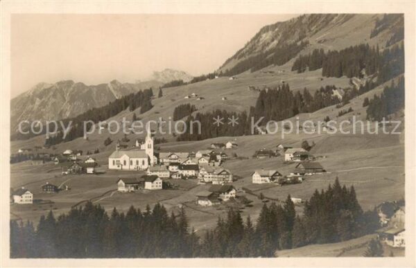 Riezlern Kleinwalsertal Vorarlberg Panorama