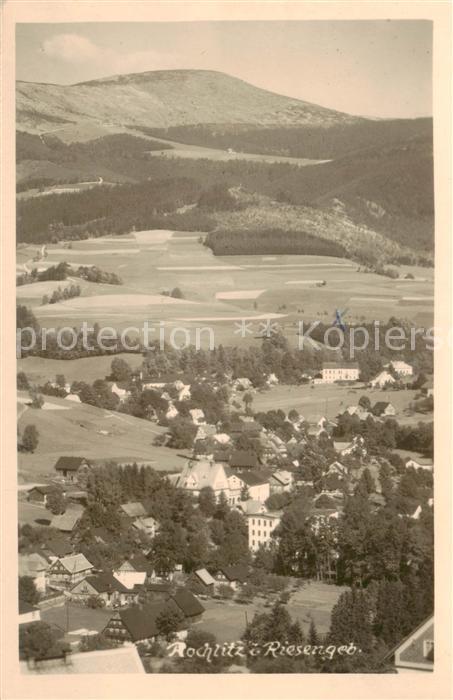 Rochlitz Iser Riesengebirge Rokytnice nad Jizerou CZ Panorama