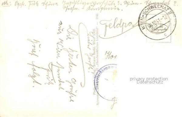 Schwechat Reichsschulungsburg DAF Feldpost – Bild 2