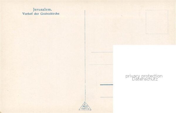 Jerusalem Yerushalayim Vorhof der Grabeskirche – Bild 2