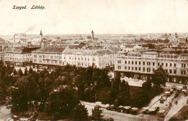 Szeged HU Panorama Feldpost