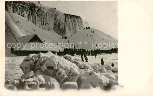 Niagara-Falls New-York USA The Ice Mountain
