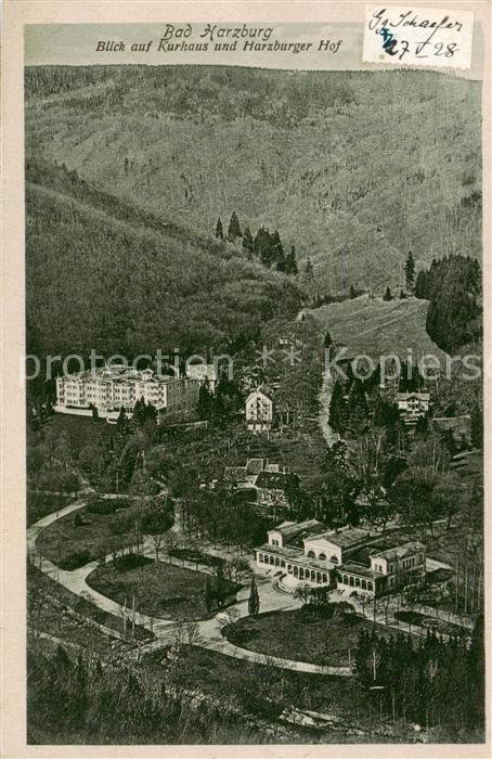 Bad Harzburg Blick auf Kurhaus und Harzburger Hof