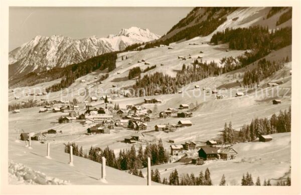 Riezlern Kleinwalsertal Vorarlberg mit Nebelhorn