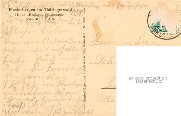 Finsterbergen Bad Hotel Kurhaus Felsenstein – Bild 2