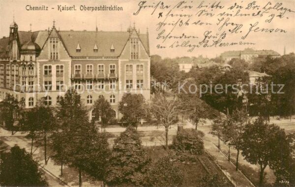 Chemnitz Kaiserliche Oberpostdirektion