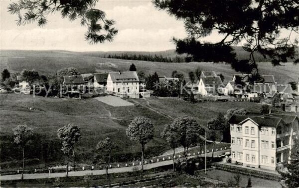 Altenau Harz Kurhaus Hannover mit Blick zum Braunschweiger Ferienheim