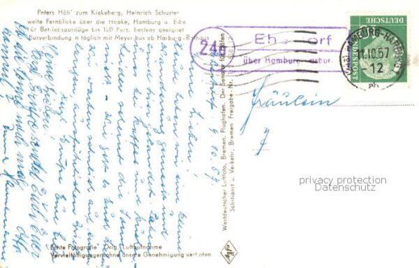 Hamburg Peters Hoeh zum Kiekeberg Fliegeraufnahme – Bild 2