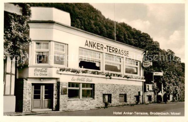 Brodenbach Mosel Hotel Anker Terrasse