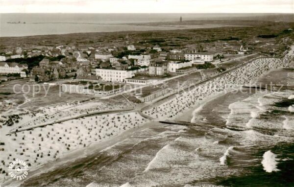 Wangerooge Nordseebad Fliegeraufnahme