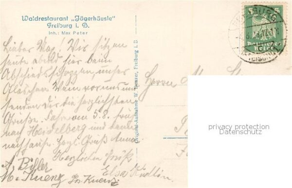 Freiburg Breisgau Waldrestaurant Jaegerhaeusle – Bild 2