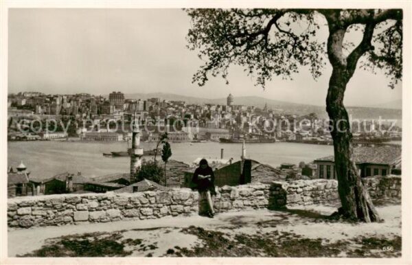 Istanbul Constantinopel TK Blick auf Galata