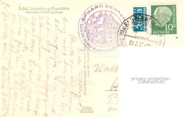 Wunsiedel Staedt Luisenburg Gaststaette – Bild 2