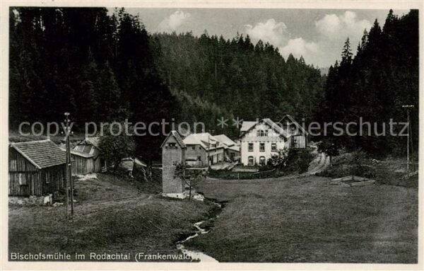 Bischofsmuehle Rodachtal Helmbrechts Panorama