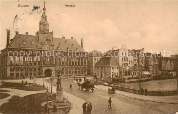 Emden  Ostfriesland Rathaus