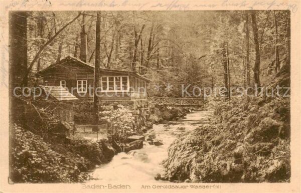 Baden-Baden Am Geroldsauer Wasserfall