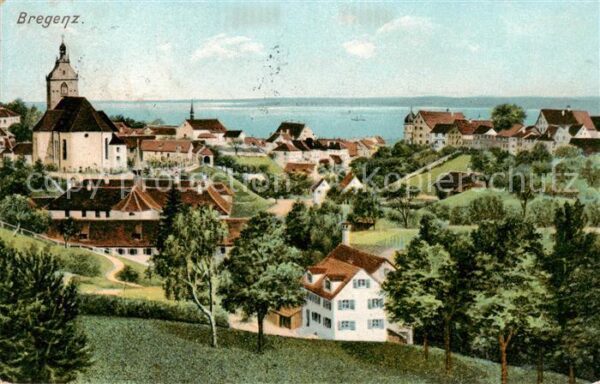 Bregenz Vorarlberg Bodensee Panorama