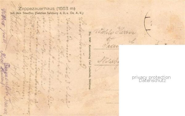 Zeppezauerhaus 1663m Salzburg AT mit dem Staufen – Bild 2