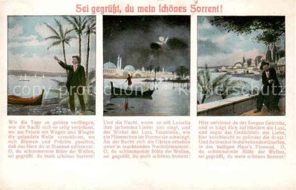 Sorrent Sorrento Campania IT Teilansichten