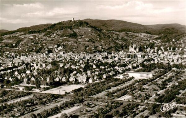 Heppenheim Bergstrasse Fliegeraufnahme