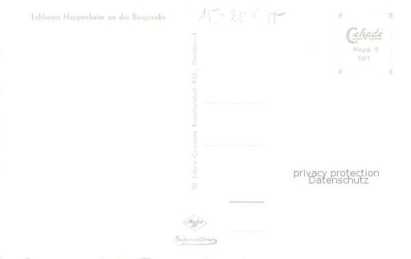 Heppenheim Bergstrasse Fliegeraufnahme – Bild 2