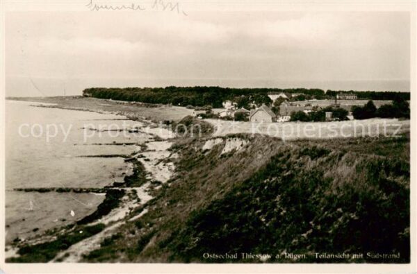 Thiessow Ostseebad Ruegen Suedstrand