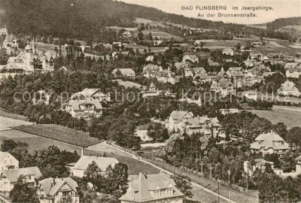 Bad Flinsberg Swieradow Zdroj PL Panorama An der Brunnenstrasse