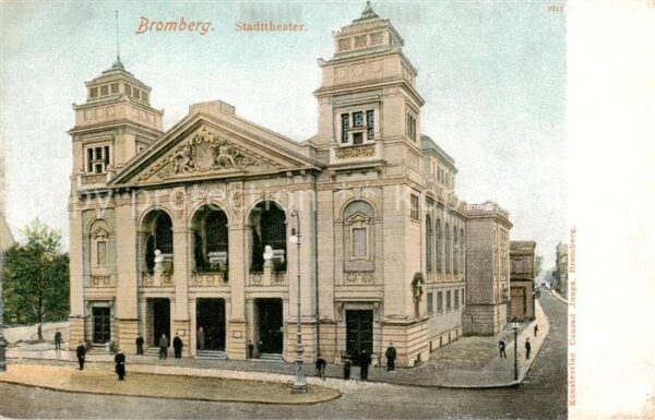 Bromberg Westpreussen Bydgoszcz PL Stadttheater