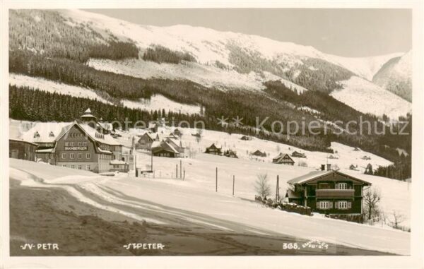 St Peter Riesengebirge Svaty Petr CZ Panorama
