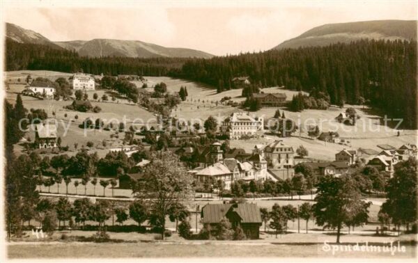 Spindelmuehle Riesengebirge Spindleruv Mlyn CZ Panorama