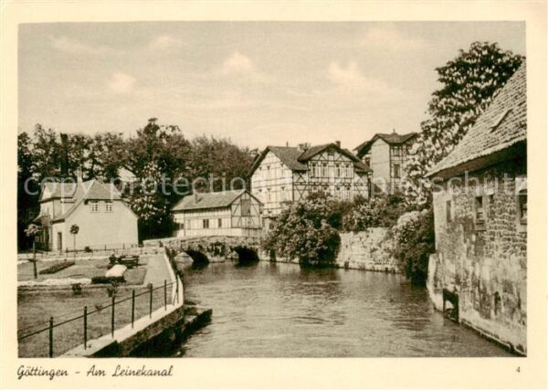 Goettingen  Niedersachsen Am Leinekanal