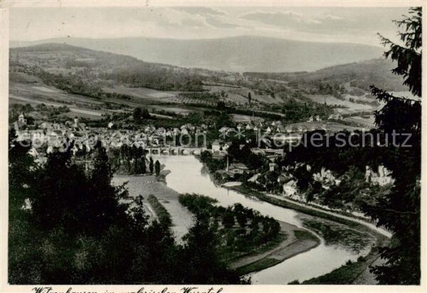 Witzenhausen im Werratal Panorama