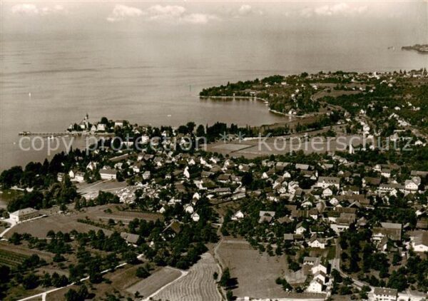 Wasserburg Bodensee Fliegeraufnahme