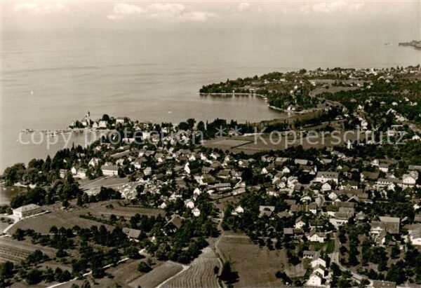 Wasserburg Bodensee Fliegeraufnahme