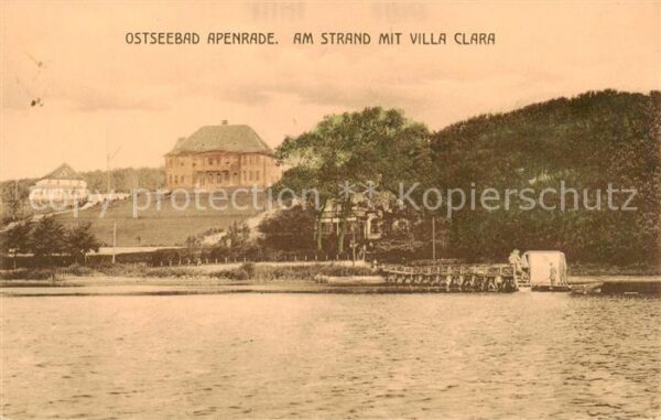 Apenrade Aabenraa DK Am Strand mit Villa Clara