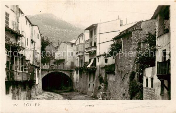 Soller Mallorca Torrente Altstadt