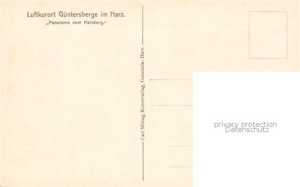 Guentersberge Panorama Blick vom Hainberg – Bild 2