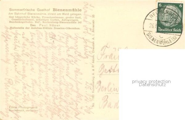 Bienenmuehle Rechenberg Osterzgebirge Gasthof Bienenmuehle – Bild 2
