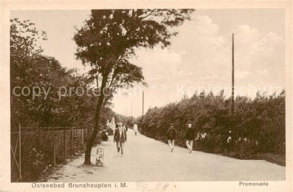 Brunshaupten Kuehlungsborn Ostseebad Promenade