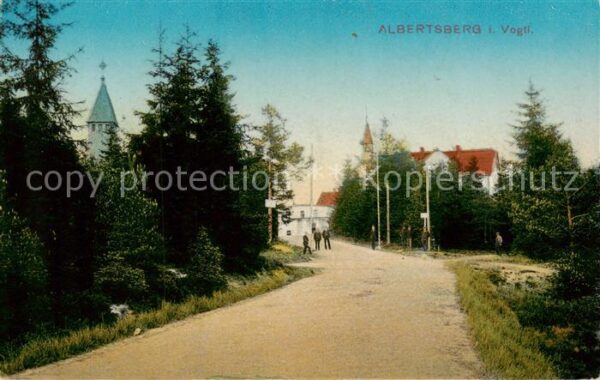 Albertsberg Auerbach Ortspartie