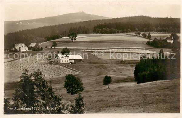 Auersberg 1020m Wildenthal Erzgebirge Der Auersberg