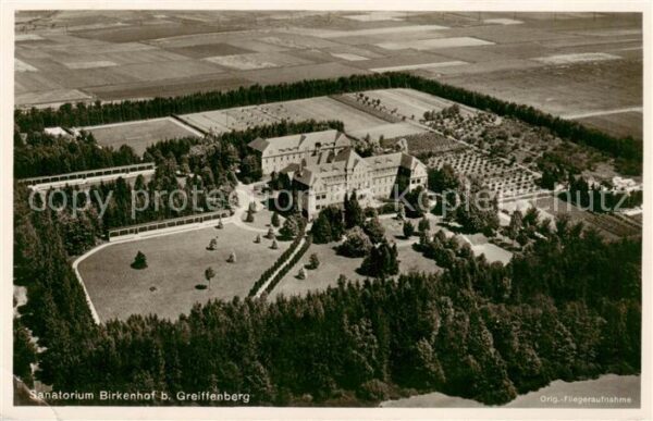 Greiffenberg Lwowek Slaski Schlesien PL Sanatorium Birkenhof