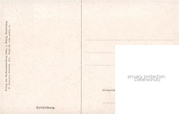 Schuelzburg Hayingen Reutlingen Schloss Motiv Kuenstlerkarte – Bild 2