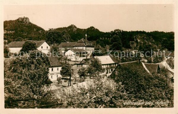 Dittersbach Duerrroehrsdorf Panorama